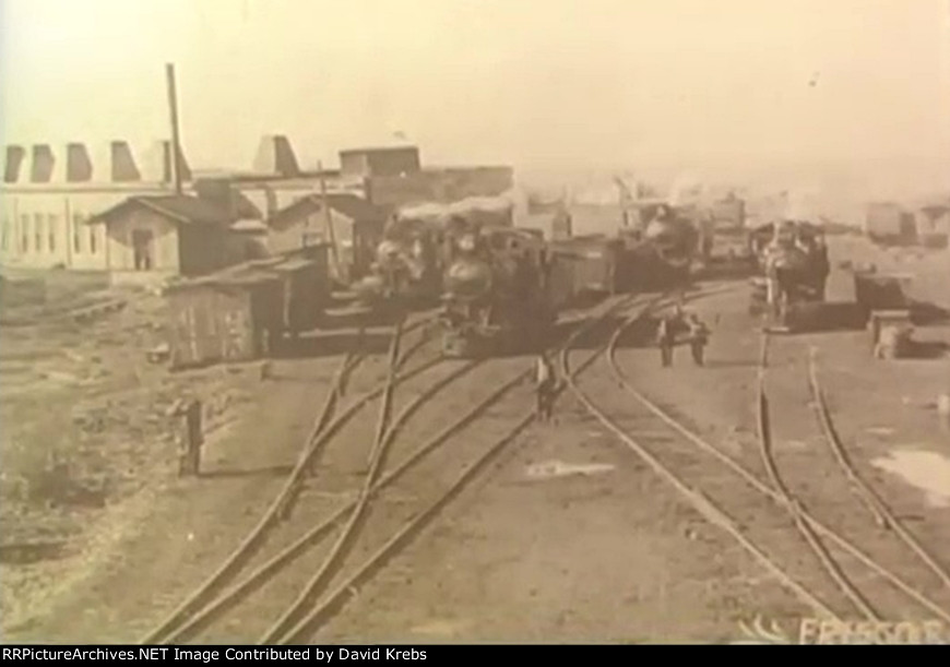 Steam in the yard,